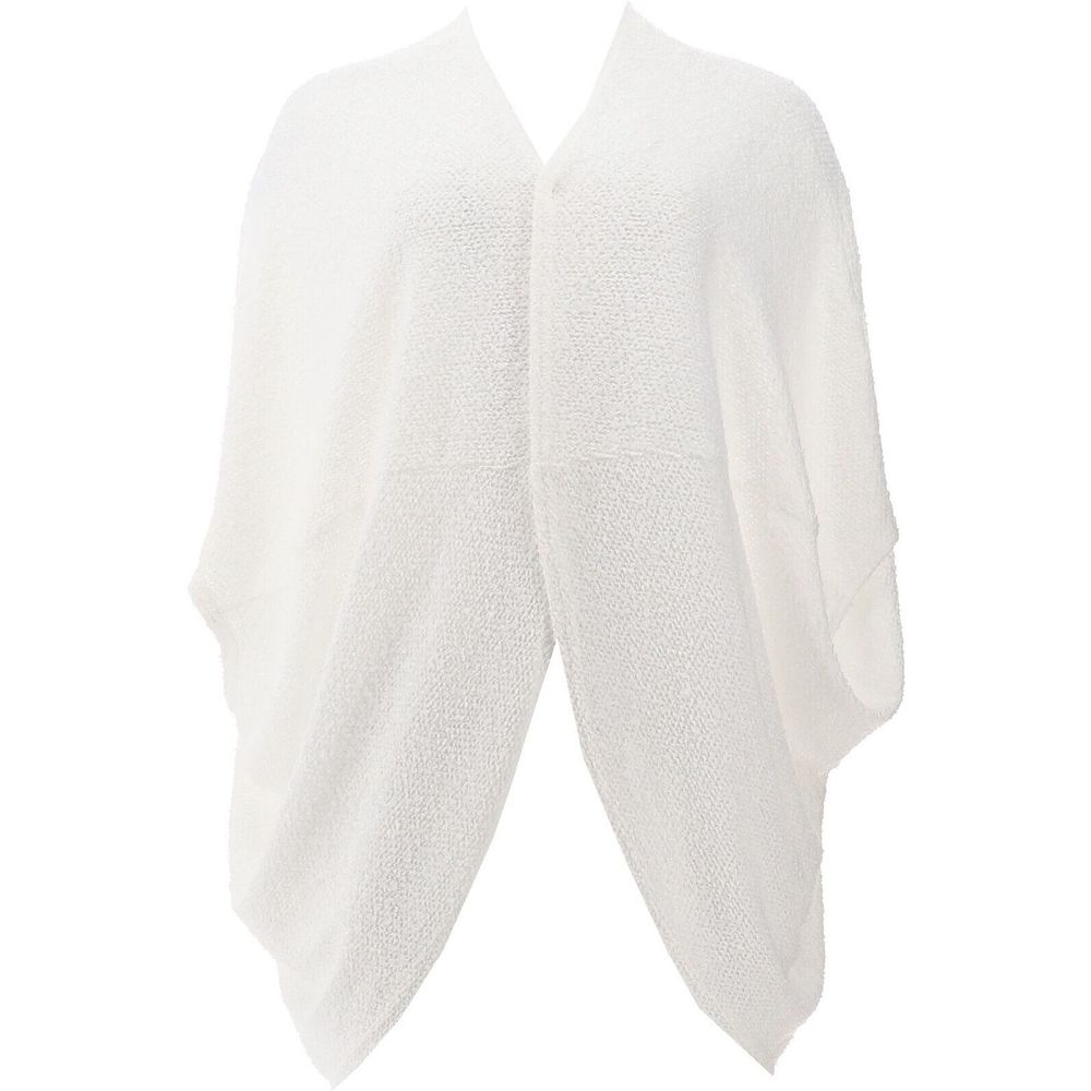 EZ Nina Leonard Draped Knit Cocoon Cardigan IVORY 7584521